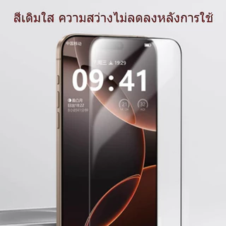 ใช้งานร่วมกับฟิล์มกันรอยหน้าจอ HD iPhone 16/16 Pro Max/15/14/13/12/11/XR xsmax Pro Max พร้อมเครื่องมือกำจัดฝุ่นอัตโนมัติ