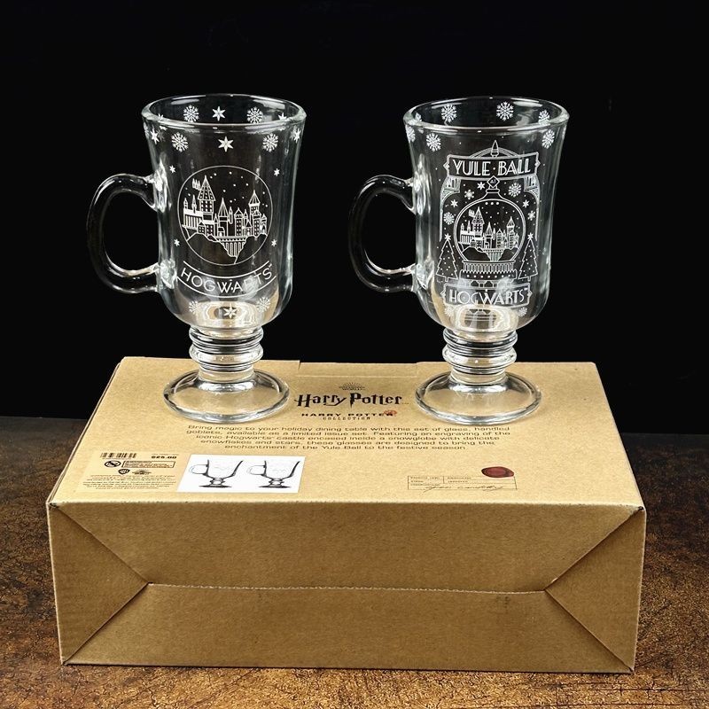 Harry Potter ภาพยนตร์ Prom Goblet ชุด Magic ภาพยนตร์ สินค้าแก้ว Office Home ร้านอาหารใช้ไวน์แก้วน้ําของขวัญ Immortal
