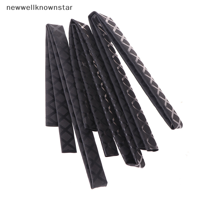 Newwellknownstar ท่อหดความร้อนกันลื่นสําหรับคันเบ็ด/รถแทรกเตอร์/ด้ามจับจักรยาน 1M 18-40mm CCB