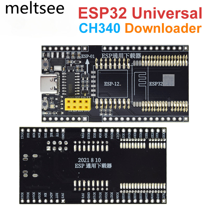 Esp8266 ESP32-WROVER Development Board Test Programmer ซ็อกเก็ต Downloader สําหรับ ESP-01 ESP01S ESP