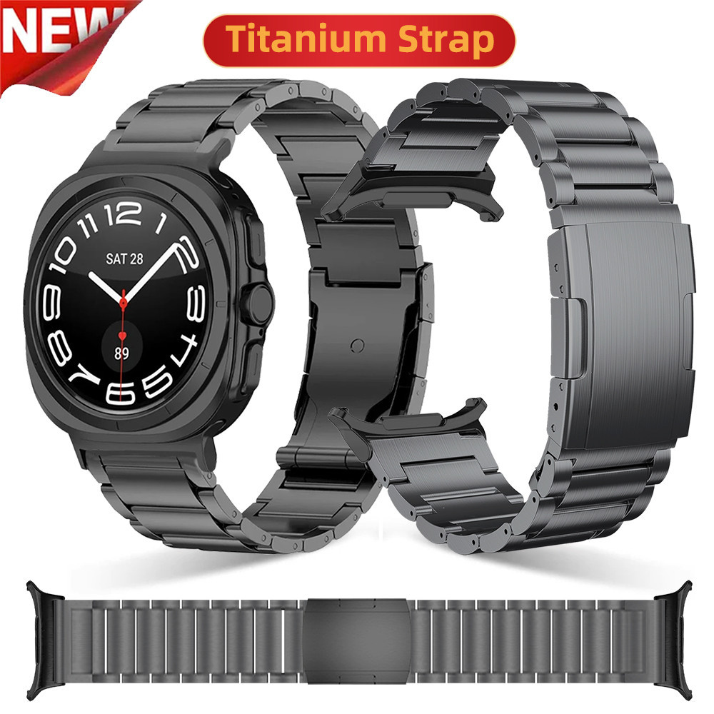 Samsung Galaxy Watch Ultra 47mm Strap Titanium Alloy Pure Titanium Lightweight Metal Titanium Strap