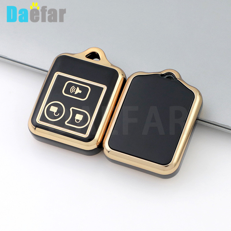 Tpu Keyless Entry รีโมทคอนโทรล Key Case Shell 3 ปุ่มสําหรับ Ford Focus Complete Escape Mustang Explorer Lincoln