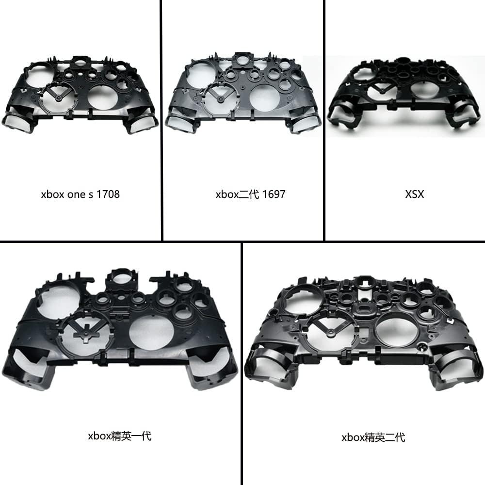 เปลือกกลางกรอบผู้ถือด้านในกรณีวงเล็บภายในสําหรับ Xbox One 1697 One S 1708 Xbox Series S Xbox One Elite 2Controller