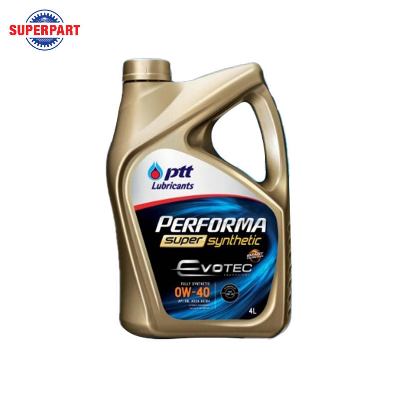 น้ำมันเครื่อง PTT PERFORMA SP SYNTHETIC EVO(0W40)4L (408190)