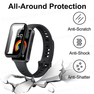 เคสป้องกันพีซีกระจกแข็งสำหรับ Huawei Band 11 11 Pro/8 9 10 NFC กระจกนิรภัยป้องกันหน้าจอ