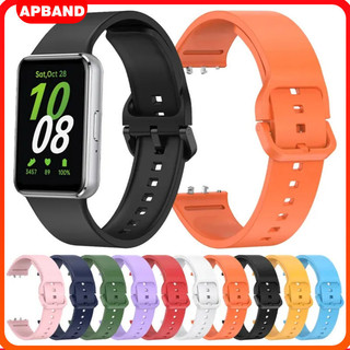 สายยางรัดสำหรับ Samsung Galaxy Fit 3 smartwatch สายกีฬาซิลิโคนเข็มขัดสร้อยข้อมือสายรัดข้อมืออุปกรณ์ทดแทนสำหรับ Fit 3