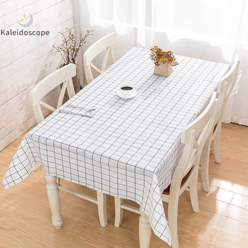 <H&Z<Table Cloth Waterproof Table Cover Cloth Wipe Clean Party ผ้าปูโต๊ะ Covers