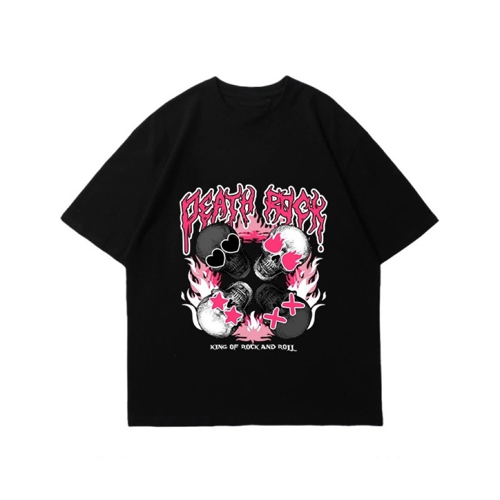 New hip-hop street T-shirt cotton round neck