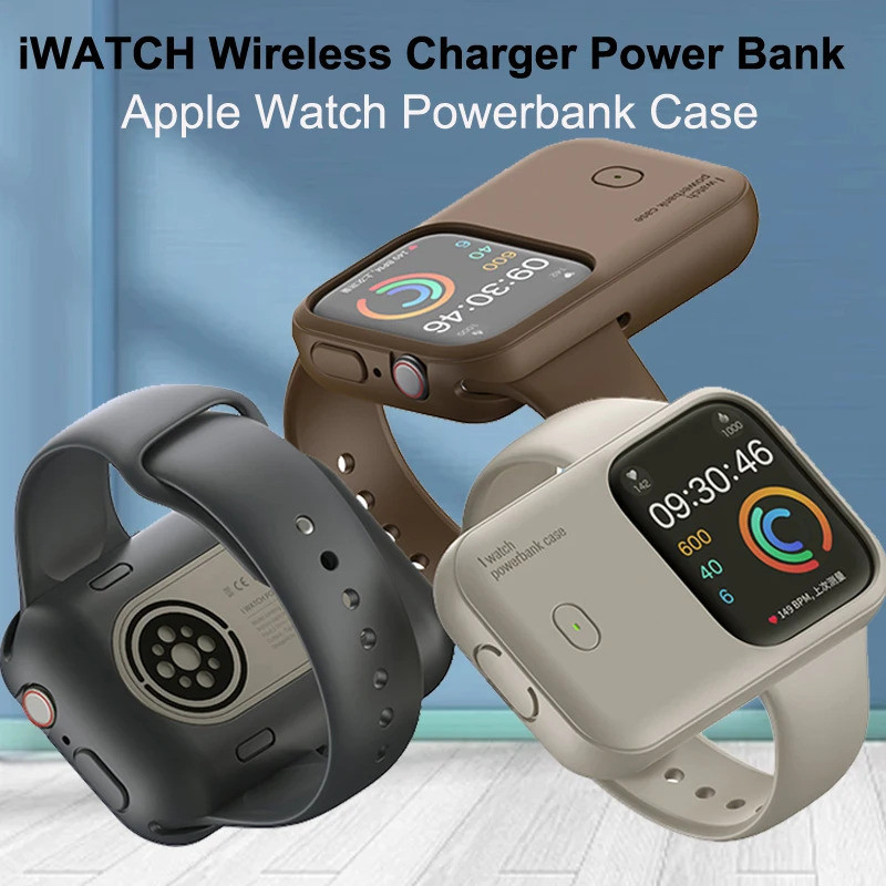 Wireless Charger Power Bank สำหรับนาฬิกา Ultra 49mm band 45mm 44mm Magnetic CHARGING Station เครื่อง