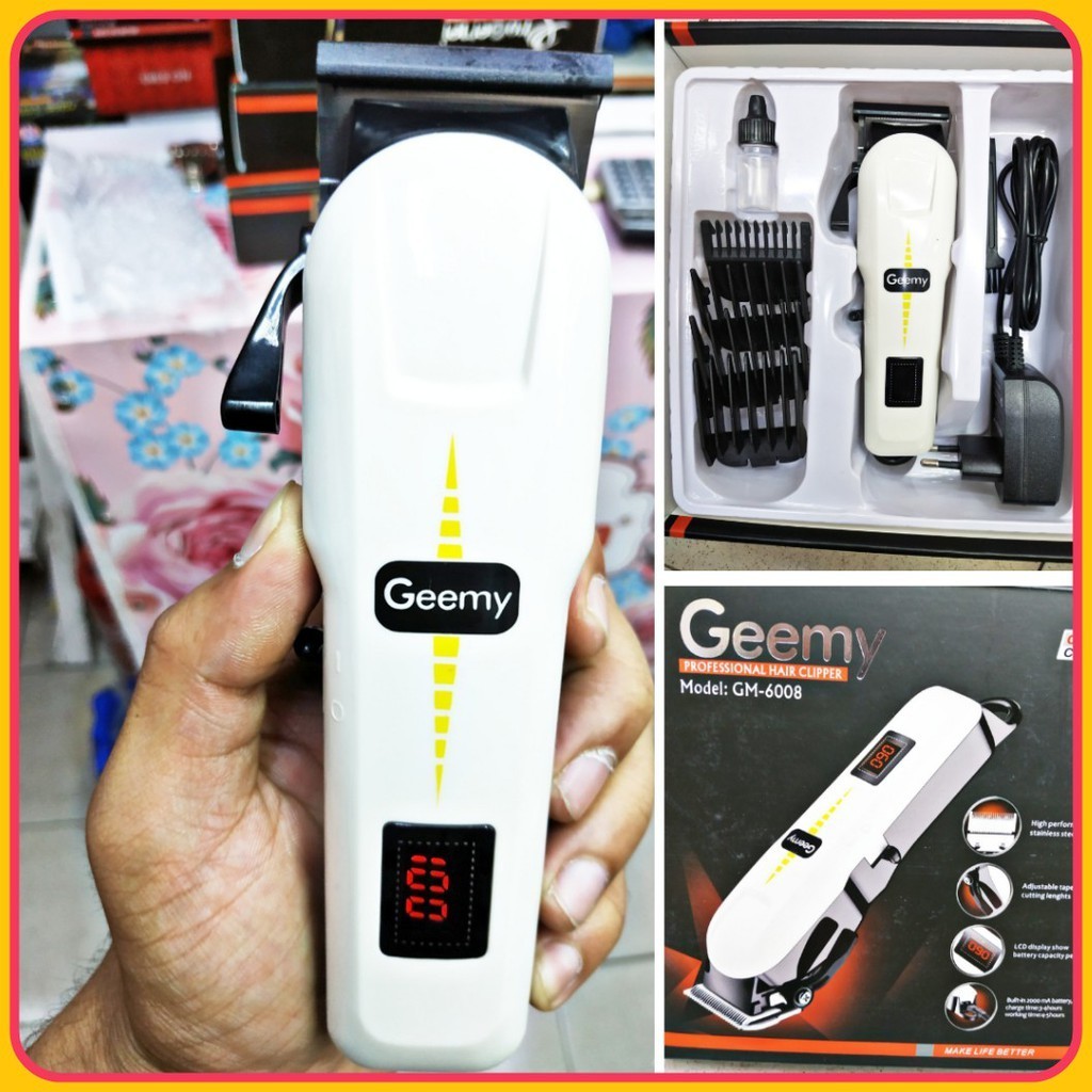 Geemy GM6008 ปัตตาเลี่ยนมืออาชีพ