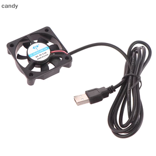 NDY 1 PC DC5010 พัดลมเงียบ 5V สาย USB มันเครื่องทําความชื้นตัวเชื่อมต่อพัดลม PC N