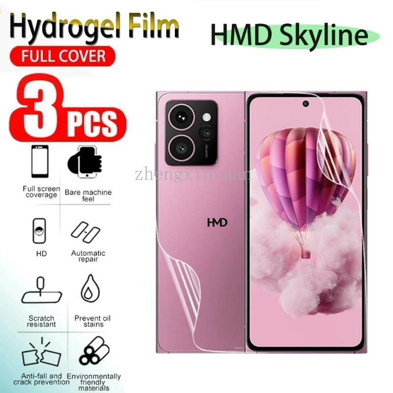 1-3pcs Soft Hydrogel ฟิล์มสําหรับ HMD Skyline 5G 2024 Full Cover Screen Protector สําหรับ HMDSkyline