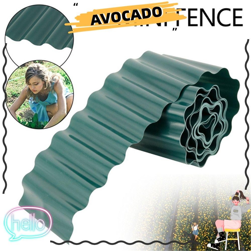 Avocar สวนสนามหญ้าขอบพลาสติกสวนตกแต่ง Palisade รั้วขอบหญ้า