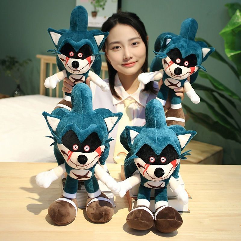 Cross-Border สไตล์ใหม่ Dark SONIC Supersonic Mouse SONIC ตุ๊กตาตุ๊กตา Tarsina ตุ๊กตาเม่นสร้างสรรค์