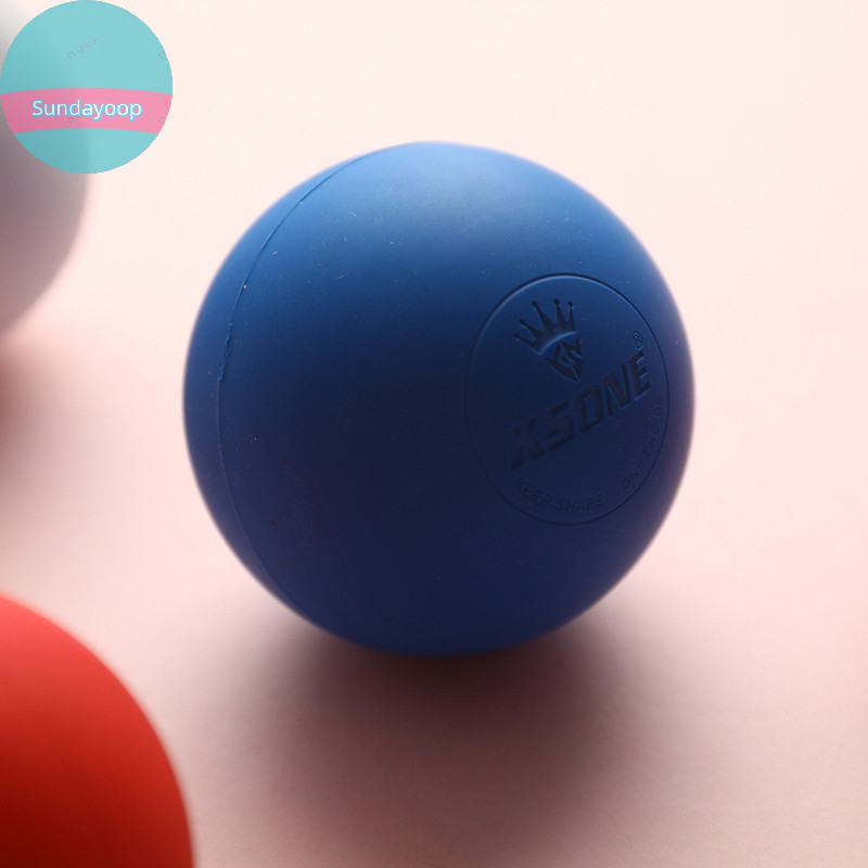 Sund Massage Ball 6 ซม. Fascial Ball Lacrosse Ball โยคะกล้ามเนื้อผ่อนคลายบรรเทาอาการปวด TH