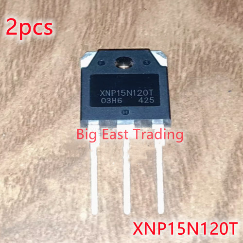 2pcs XNP15N120T 15A 1200V TO-247 เตาแม่เหล็กไฟฟ้า Power Tube ทรานซิสเตอร์,รับประกันคุณภาพ