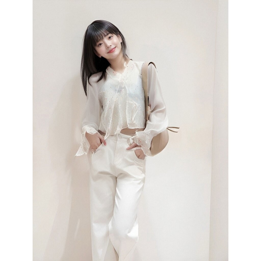 เสื้อคลุมผู้หญิงผ้าชีฟอง แฟชั่นฤดูร้อน เสื้อคลุมกันแดดสวมใส่สบาย - รูปที่ 5