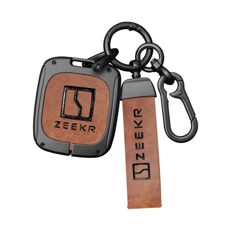 【Zeekr 009 2024】 ZEEKR 001 ทางกายภาพฝาครอบสมาร์ทบลูทูธผู้ถือบัตร ZEEKR 009 การ์ดโลหะหัวเข็มขัดสำหรั