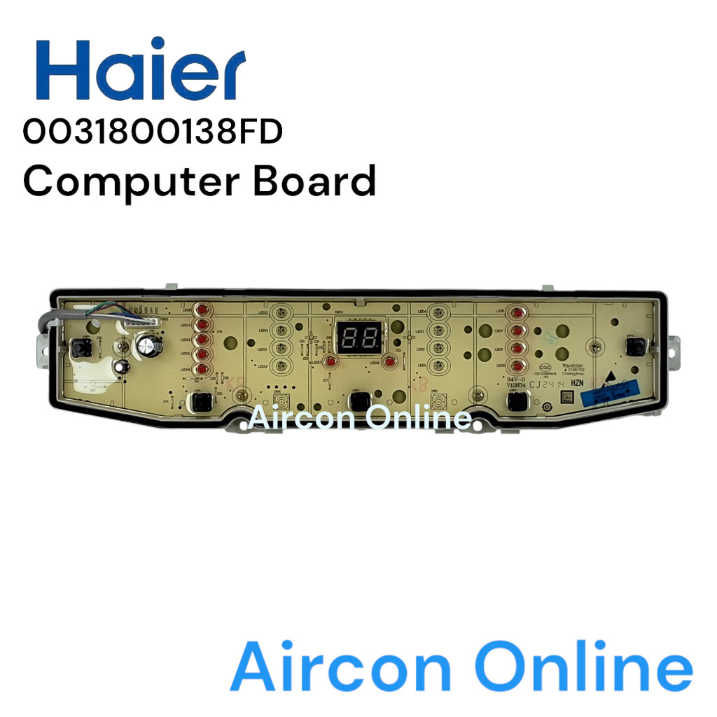Computer Board เครื่องซักผ้า HAIER รุ่น HWM140-1826T รหัส 0031800138FD ( 138FD )