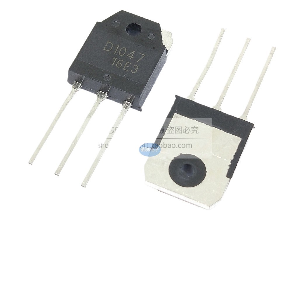 10 ชิ้น/ล็อตใหม่เอี่ยมของแท้ D1047 2SD1047 เครื่องขยายเสียงหลอด TO-3P In-Line