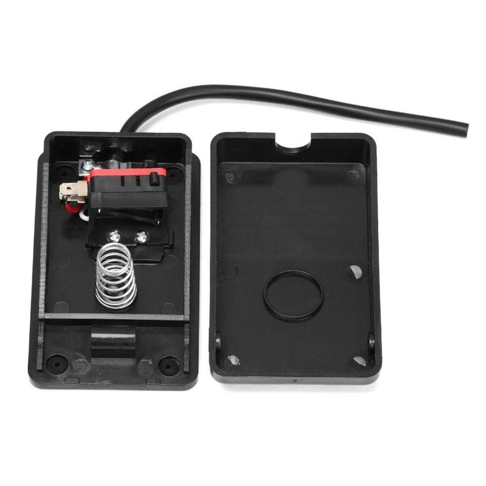 สวิตช์เท้า กลับ, สวิตช์เท้าเหยียบสีดําพลาสติก, ตัวควบคุมเท้ากันลื่นที่มีประโยชน์ อุตสาหกรรม - รูปที่ 6