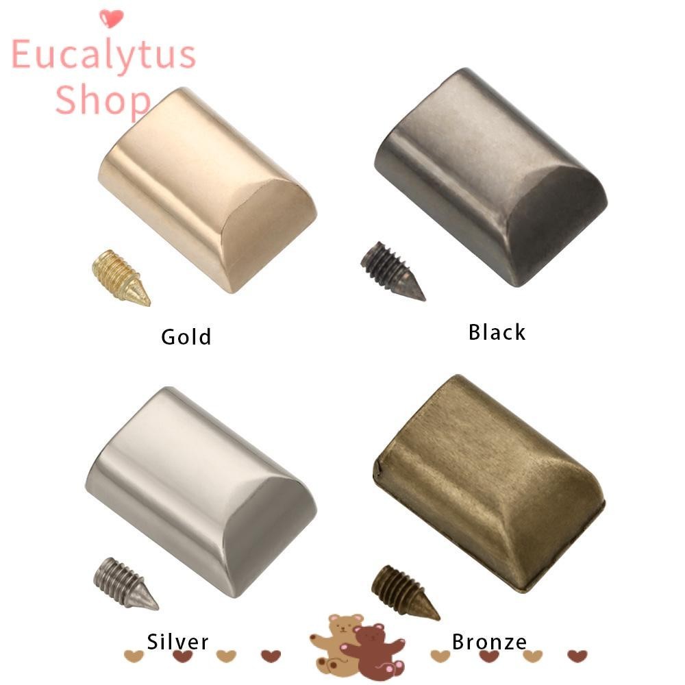Eucalytus1 ตัวหยุดซิป 16.5*11.2 มม. อุปกรณ์เสริม สําหรับกระเป๋าหนัง งานฝีมือ DIY 10 ชิ้น