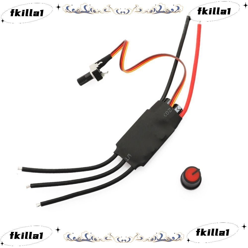 FKILA Hallless DC มอเตอร์ไดรฟ์, DC 7-24V 3-Phase มอเตอร์แบบไม่มีแปรง, ความเร็วสูง 200W BLDC DC Brush