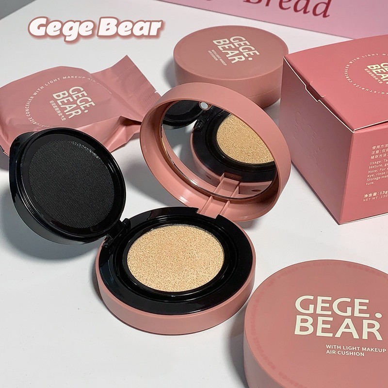 Gecomo คอนซีลเลอร์ ครีมรองพื้น คุชชั่น เนื้อเบา ให้ความชุ่มชื้น ติดทนนาน
