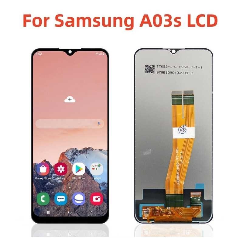 Competible LCD For Samsung  Galaxy A03s SM-A03s A037F A037M LCD Screen Display Touch Screen Digiti
