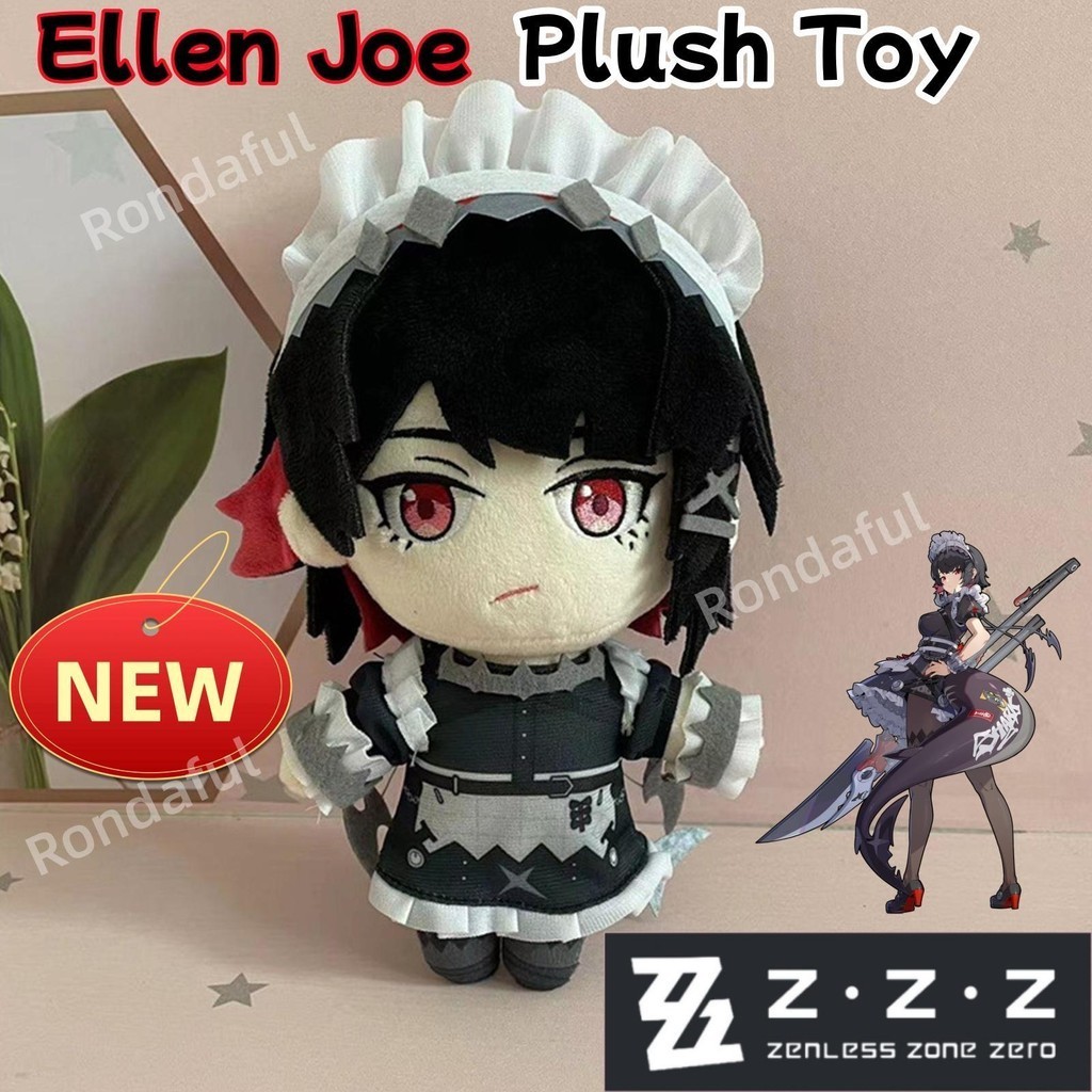 Zenless Zone Zero Ellen Joe Nicole Von Lycaon ของเล่นการ์ตูนตุ๊กตาหมอน Plush รูปตุ๊กตาอะนิเมะเกมอุปก