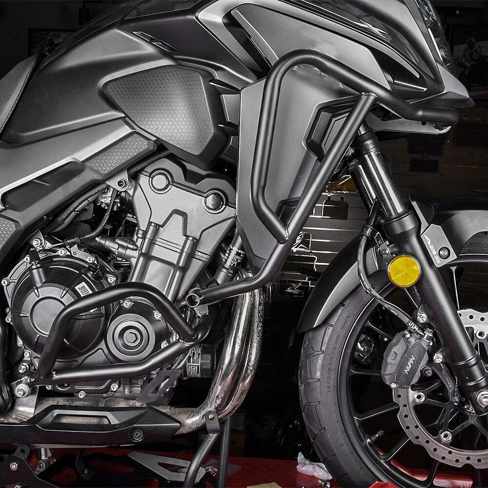 รถจักรยานยนต์ล่างบนเครื่องยนต์กันชน Guard Crash Bar กรอบสําหรับ Honda CB500X CB 500 X NX400 NX500 NX 400 500 2019 2020 2021 2022 2023 2024