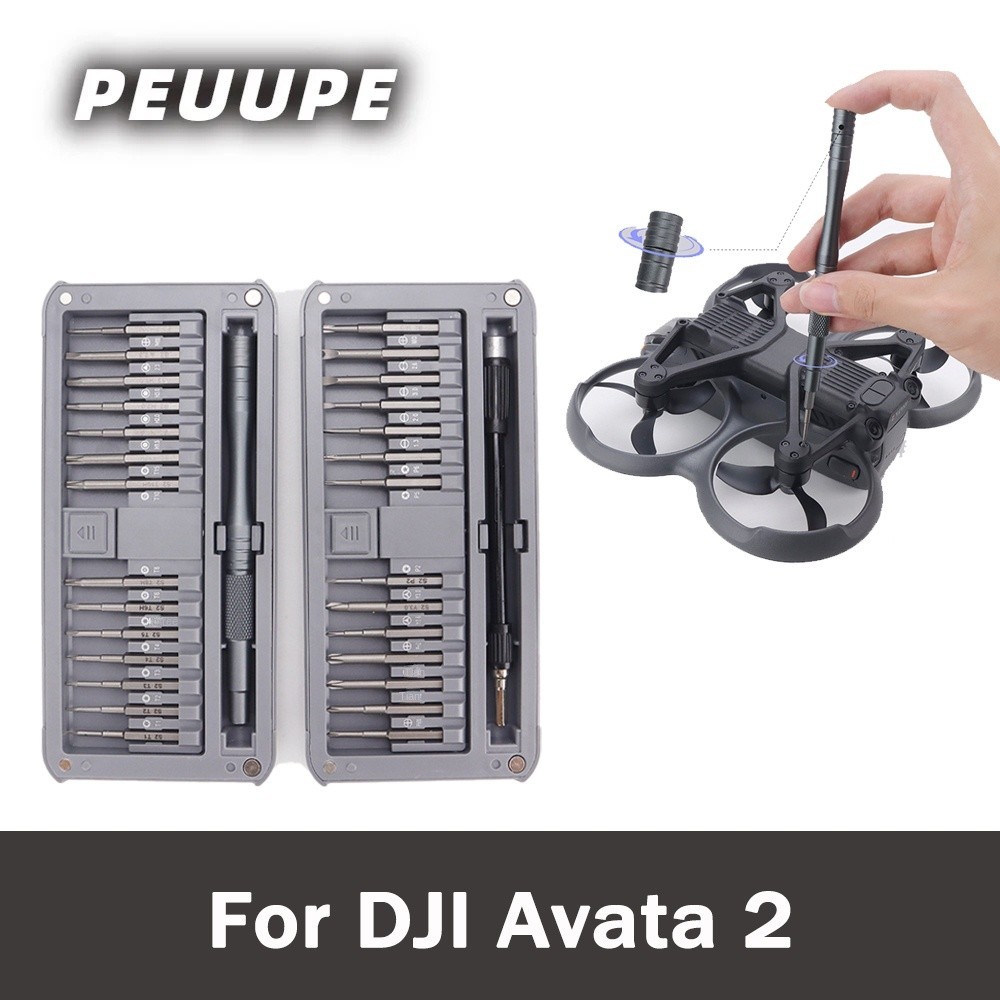 Drone Universal ไขควงชุดสําหรับ DJI Avata 2 Drone Tool Disassembly Set DJI Avata 2 ไขควงอุปกรณ์เสริม