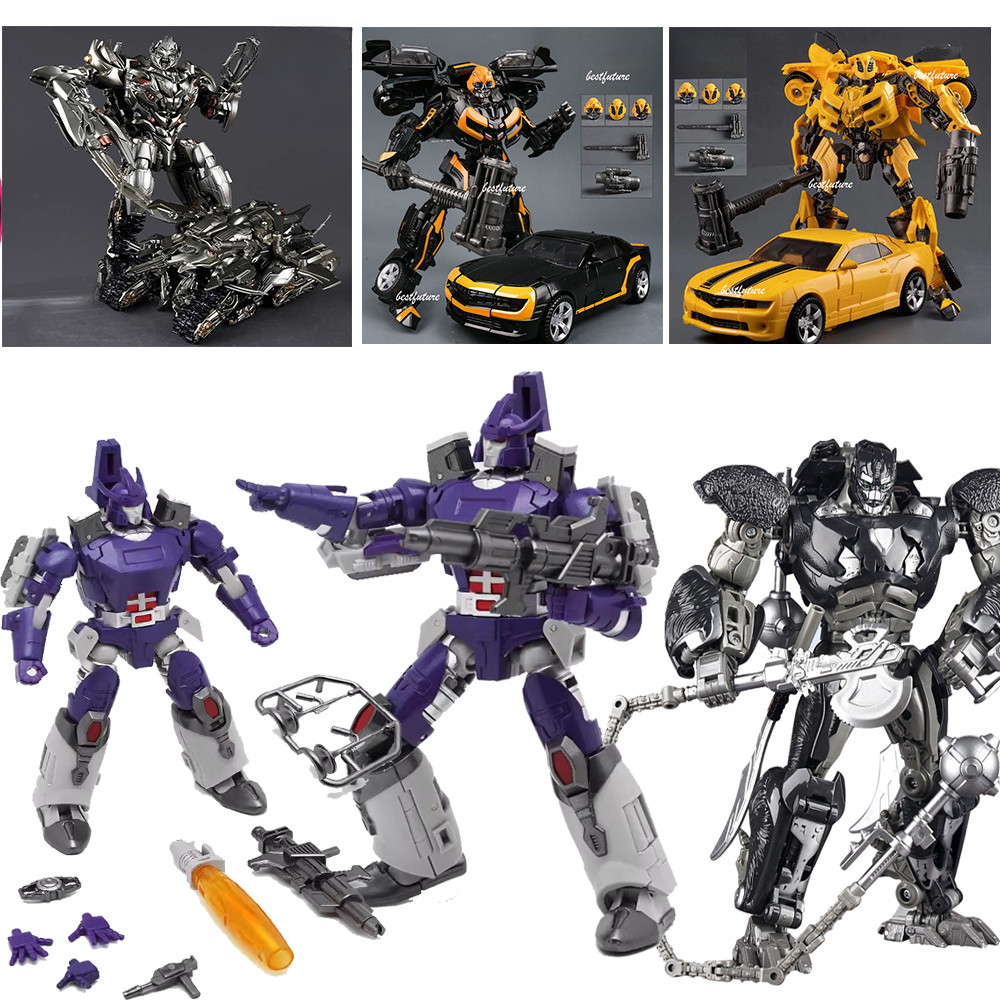 Transformers Legacy Leader Galvatron Optimus Primal Transformer Studio Series Ironhide Shockwave Optimus Prime Bumblebee Assembly Model