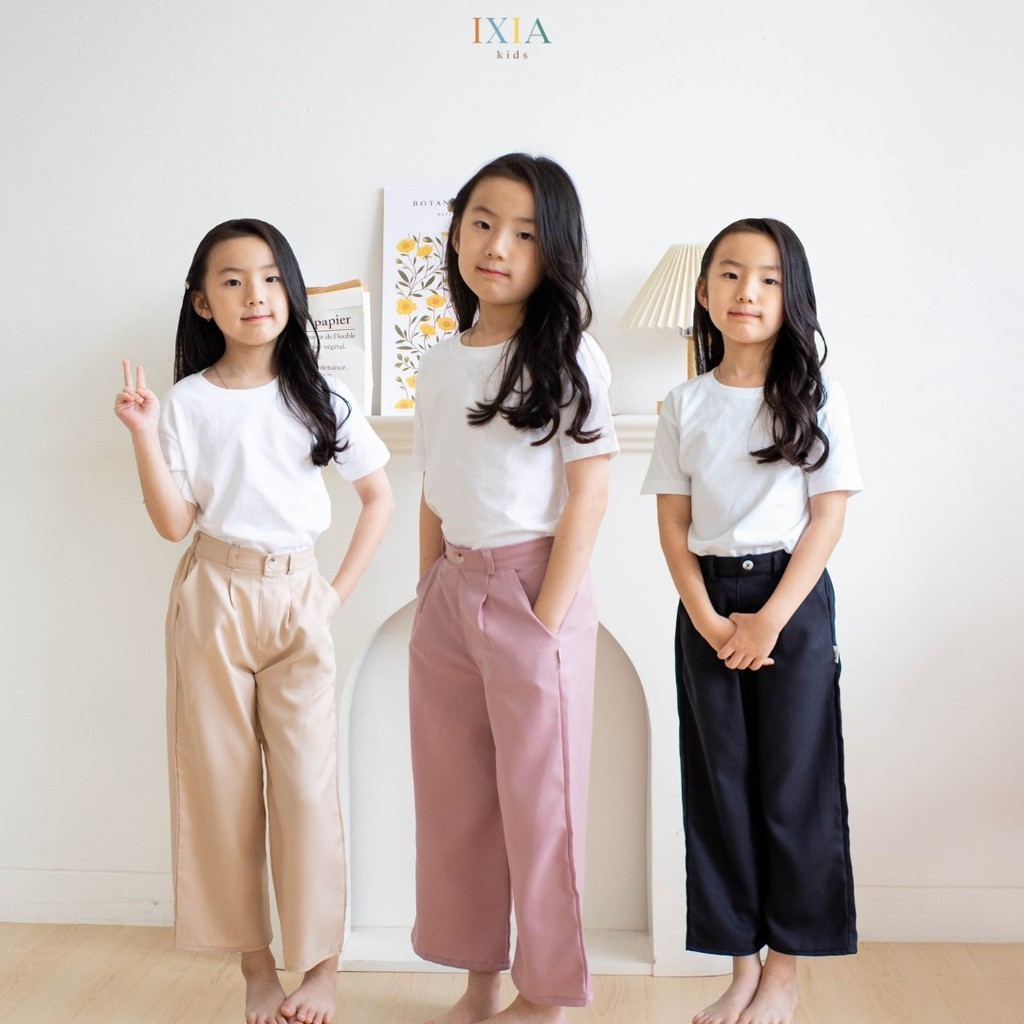 [ Ixia Kids ] Posie Pants / กางเกง Culottes สําหรับเด็กผู้หญิง 1-8 ปี