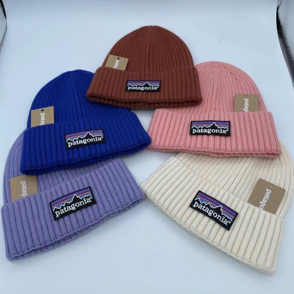หมวก Patagonia Brimless หมวกถักกันลมเข้ากันทั้งหมด