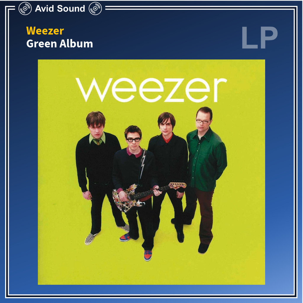 แผ่นเสียง Weezer Green Album ซีล Weezer Vinyl LP