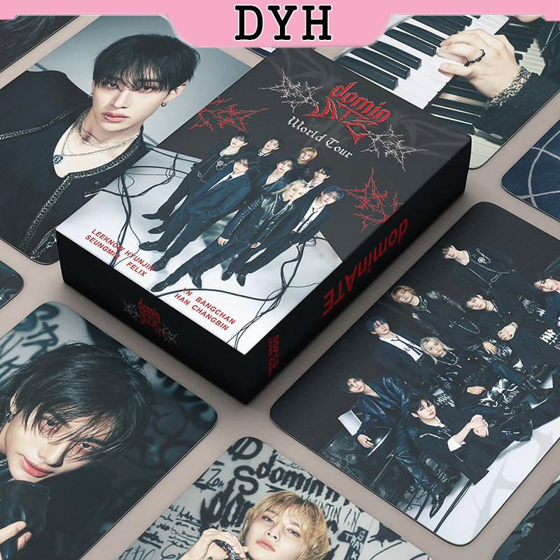 การ์ด Stray Kids อัลบั้ม โปสการ์ด ATE World Tour KPOP LOMO Card 55 ชิ้น/กล่อง
