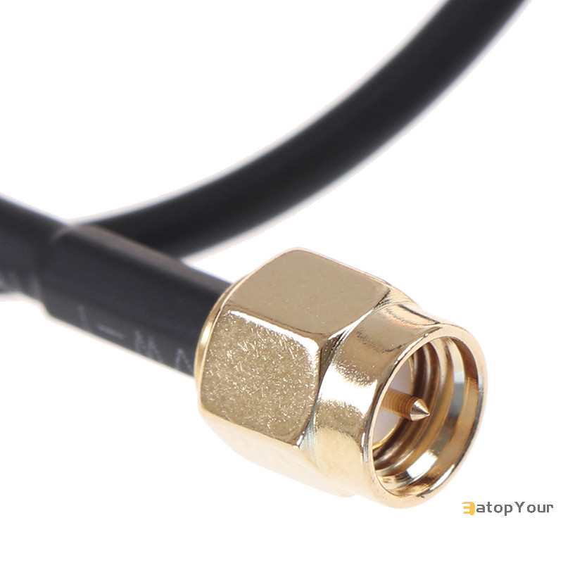 Eatopyour] 0.3-5M SMA สายชายกับหญิง RG174 RF Connector Adapter สายเสาอากาศ WIFI ใหม่ - รูปที่ 4