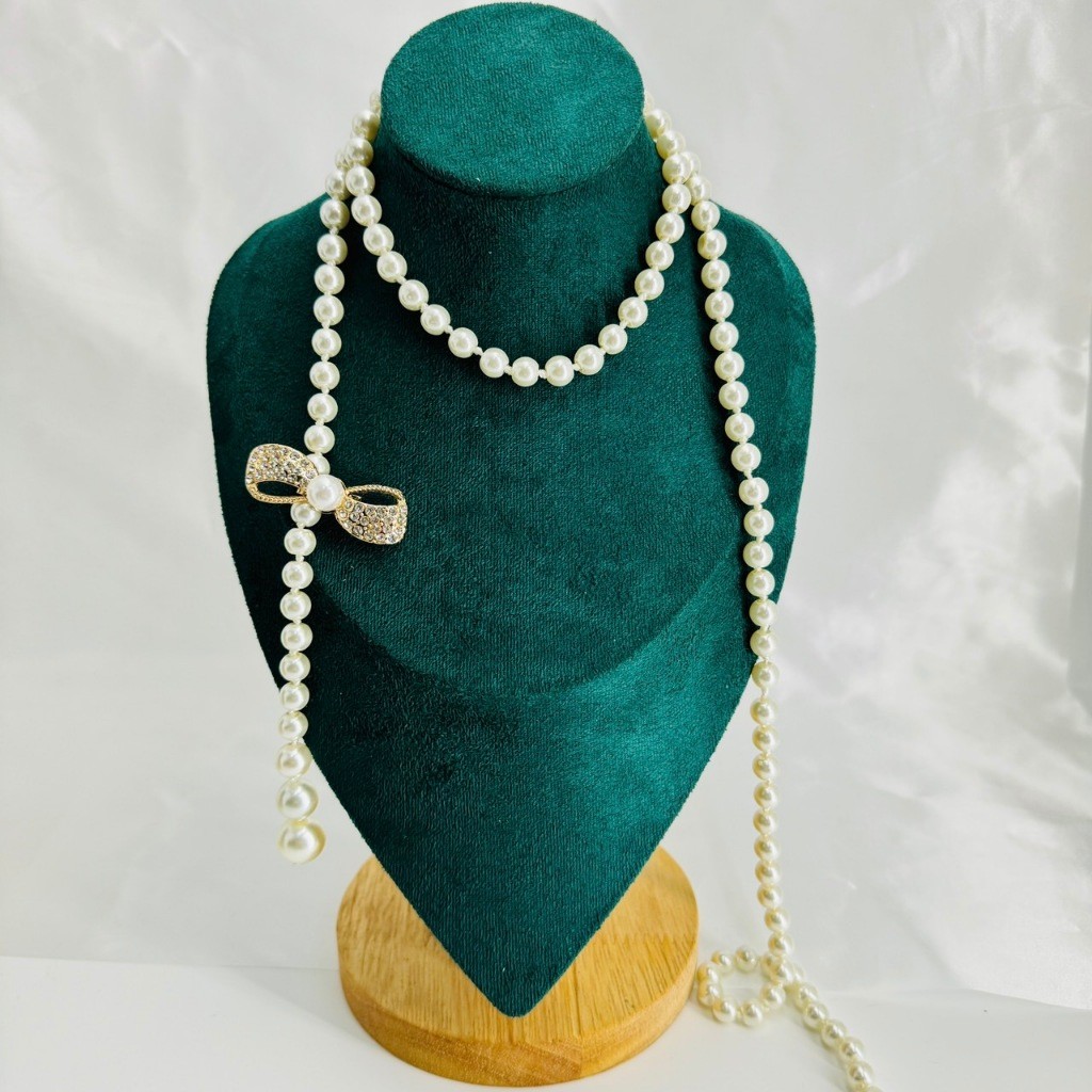 Vintage Jewelryเครื่องประดับไข่มุก สร้อยคอ เครื่องประดับชุดคุณผู้หญิง - รูปที่ 6