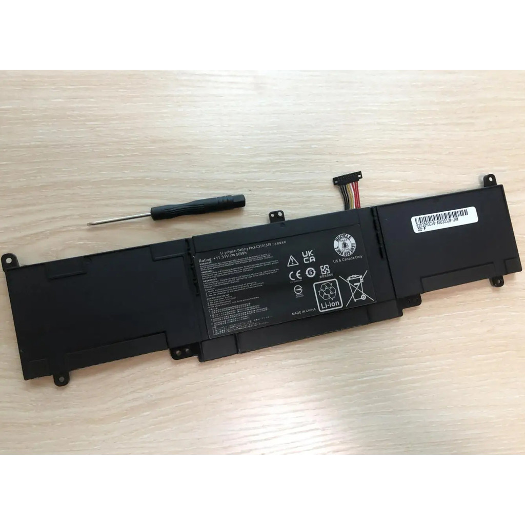New 50Wh C31N1339 แบตเตอรี่แล็ปท็อป For ASUS Zenbook UX303L UX303LN TP300L TP300LA TP300LJ Q302L Q30