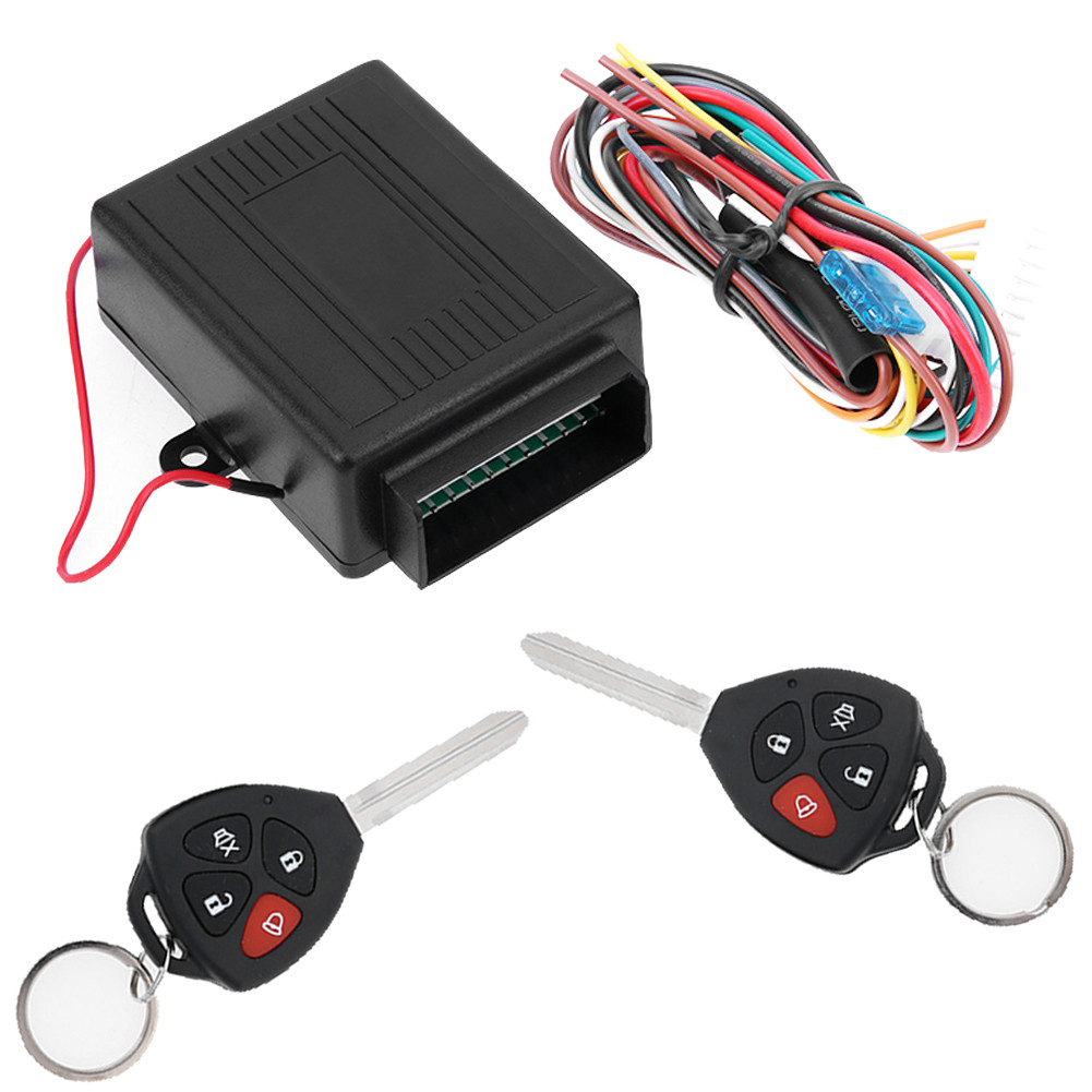 12v รถ Auto Remote Central Kit 11Pin ปลั๊กสายไฟ Auto Keyless Entry อุปกรณ์เสริม D