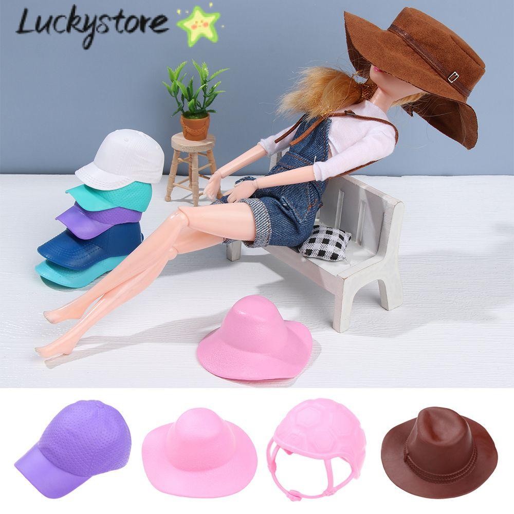 Lucky หมวกเบสบอลแฟชั่น 30 ซม. 1/6 อุปกรณ์เสริม สําหรับตุ๊กตา คาวบอย DIY