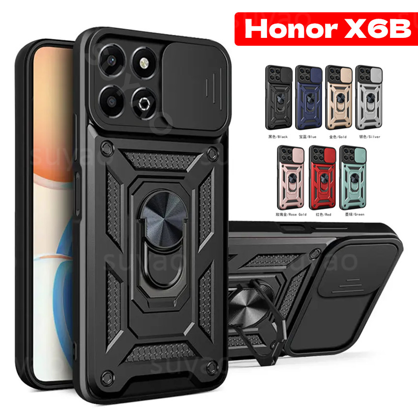 สําหรับ Honor X6C X8C X6B X9C X6 BA X6A X8 X9B X8B X7C เคสโทรศัพท์แหวนขาตั้งปลอก HonorX6B HonorX9C เ