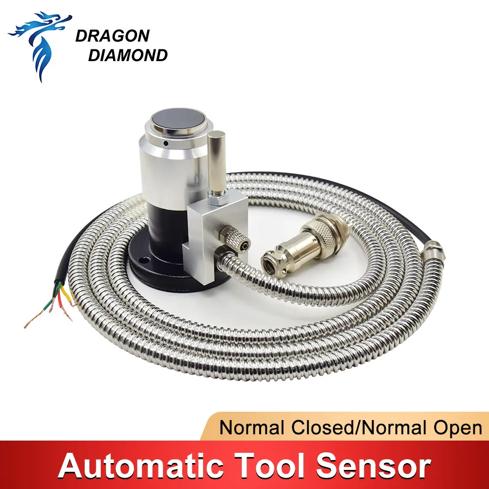 เซ็นเซอร์เครื่องมืออัตโนมัติ Z แกน Probe Sensor 4 สายสําหรับ CNC Router Milling เครื่องแกะสลัก Touch Press การตั้งค่า Gauge อุปกรณ์เสริม