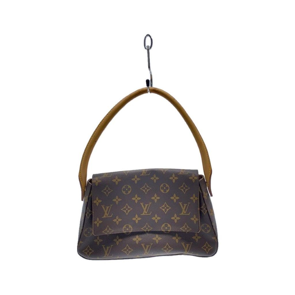 LOUIS VUITTON Handbag Monogram Looping Canvas Brown PVC Direct from Japan Secondhand 2338202717999