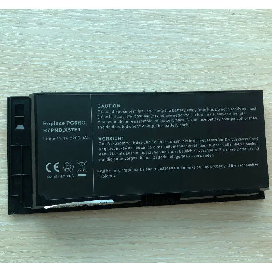 FV993 Battery For DELL Precision M6600 M6700 M6800 M4800 M4600 M4700 FJJ4W PG6RC R7PND FV993