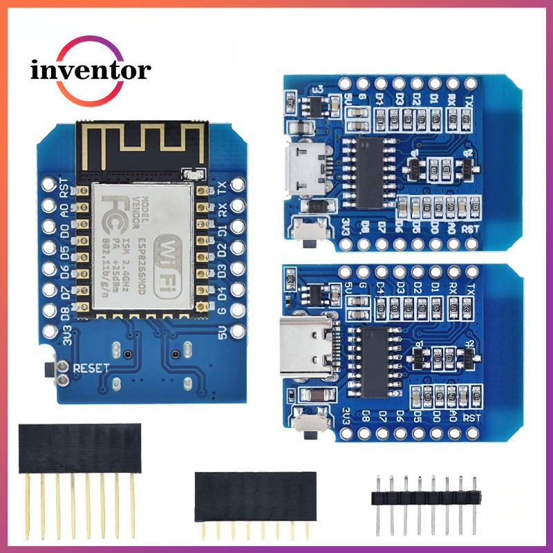 D1 Mini TYPE-C/MICRO ESP8266 ESP-12F CH340G V2 USB D1 Mini WIFI Development Board D1 Mini NodeMCU Lu