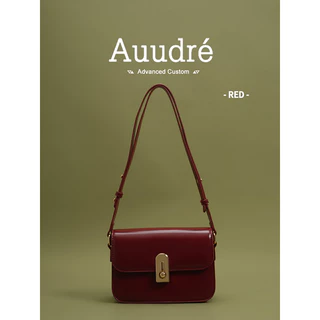 Auure Retro กระเป๋าผู้หญิง 2026 สไตล์ใหม่ฤดูใบไม้ผลิฤดูร้อน All-Match One-Shoulder Messenger กระเป๋าสี่เหลี่ยมเล็กกระเป๋า