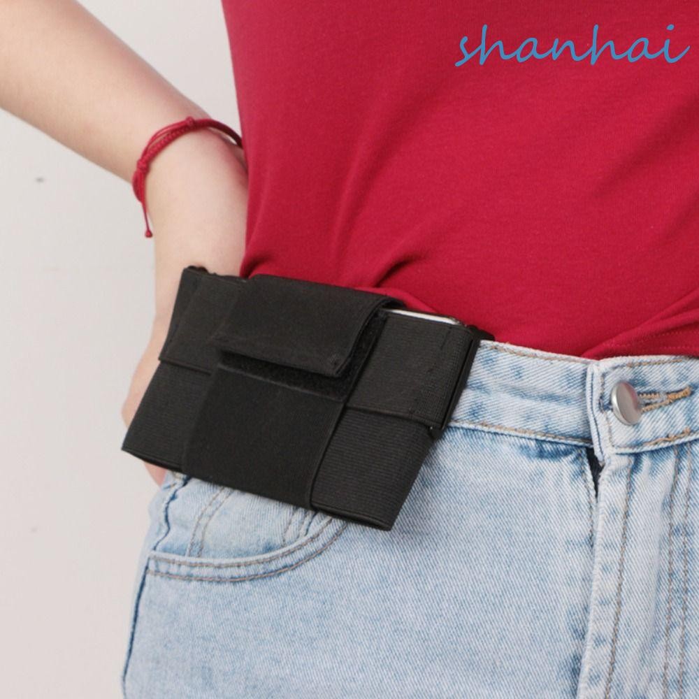 Shanhai กระเป๋าคาดเอว ใส่โทรศัพท์มือถือ กันน้ํา ป้องกันการโจรกรรม เหมาะกับการวิ่งจ๊อกกิ้ง เล่นกีฬา สําหรับผู้ชาย