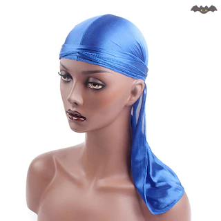 [PE] Unisex ผู้ชายผู้หญิง Durag Headwear หมวกผ้าไหมโจรสลัดห่อหมวก TH